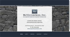 Desktop Screenshot of mjenterpriseinc.com